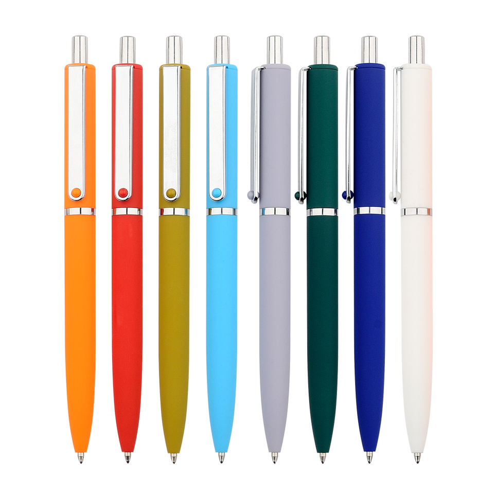 P048 Promotional Plastic Ball Pen Black Ink Ball Point Pens