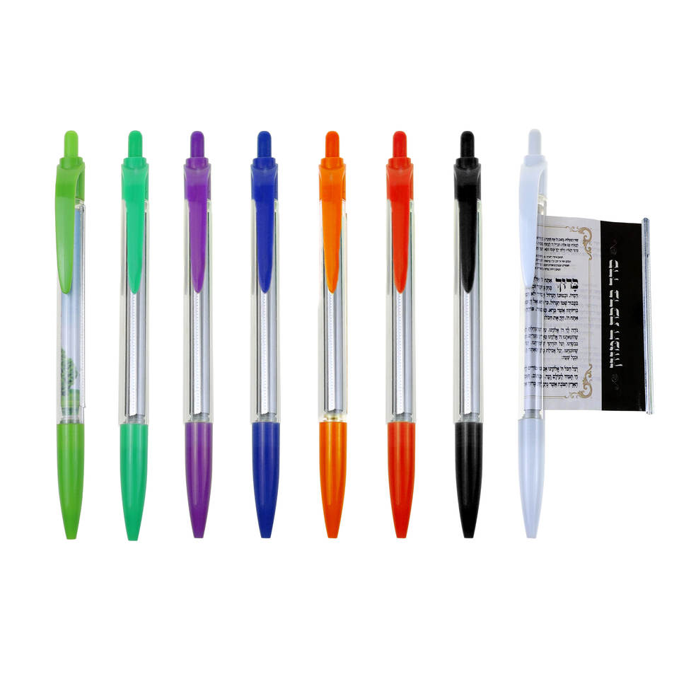 B012 Hot Sale Advertising Flag Pen Plastic Retractable Pull Out Banner Pens