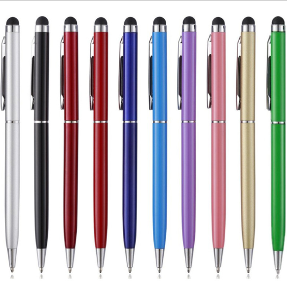 M030 Promotional Slim Hotel Custom Logo Pen Metal Ball Pen